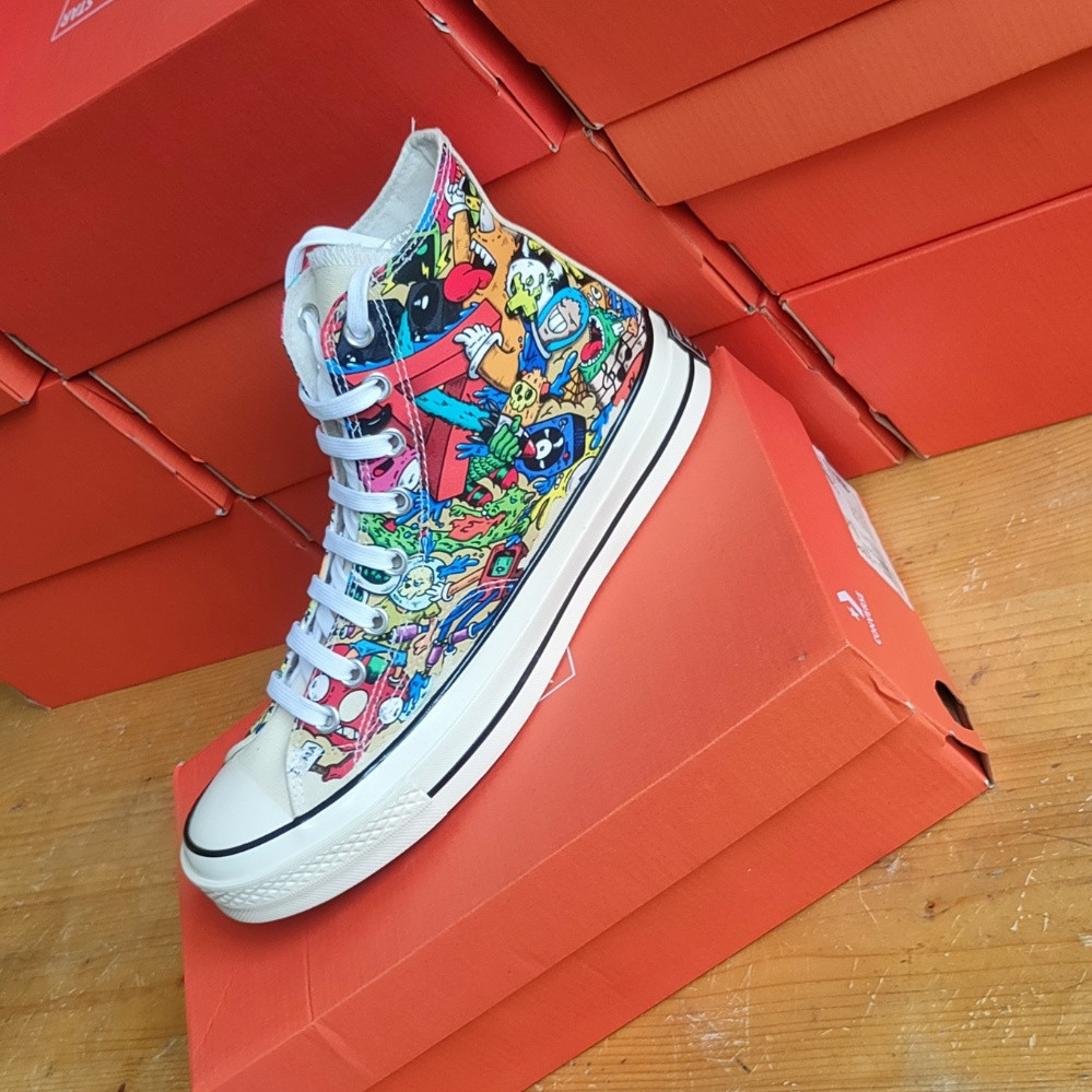 sepatu terbaru Noubs Doodle Art sepatu permium low Snekeres