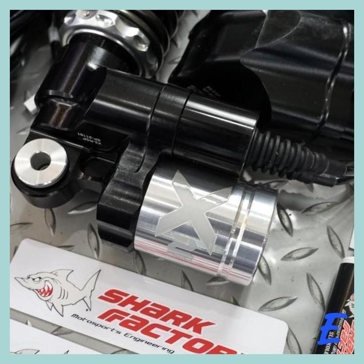 | BSV | ELECTRONIC SHOCK TABUNG SHARK FACTORY X2 E SILVER SPRINT PRIMAVERA