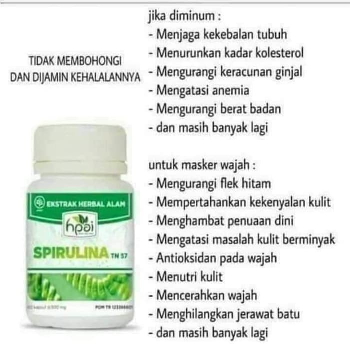 SPIRULINA HNI HPAI