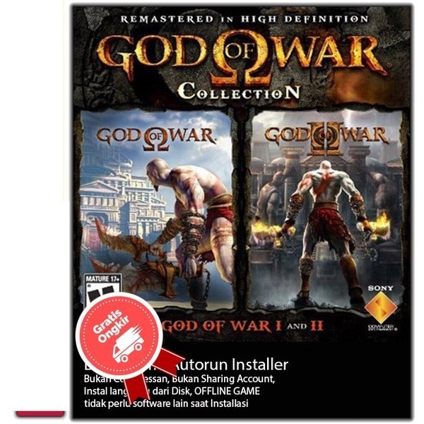 God Of War Origins Collection Remastered HD ( 1 , 2 ) - PC Game  - Collection 1+2,  - LINK DOWNLOAD 
