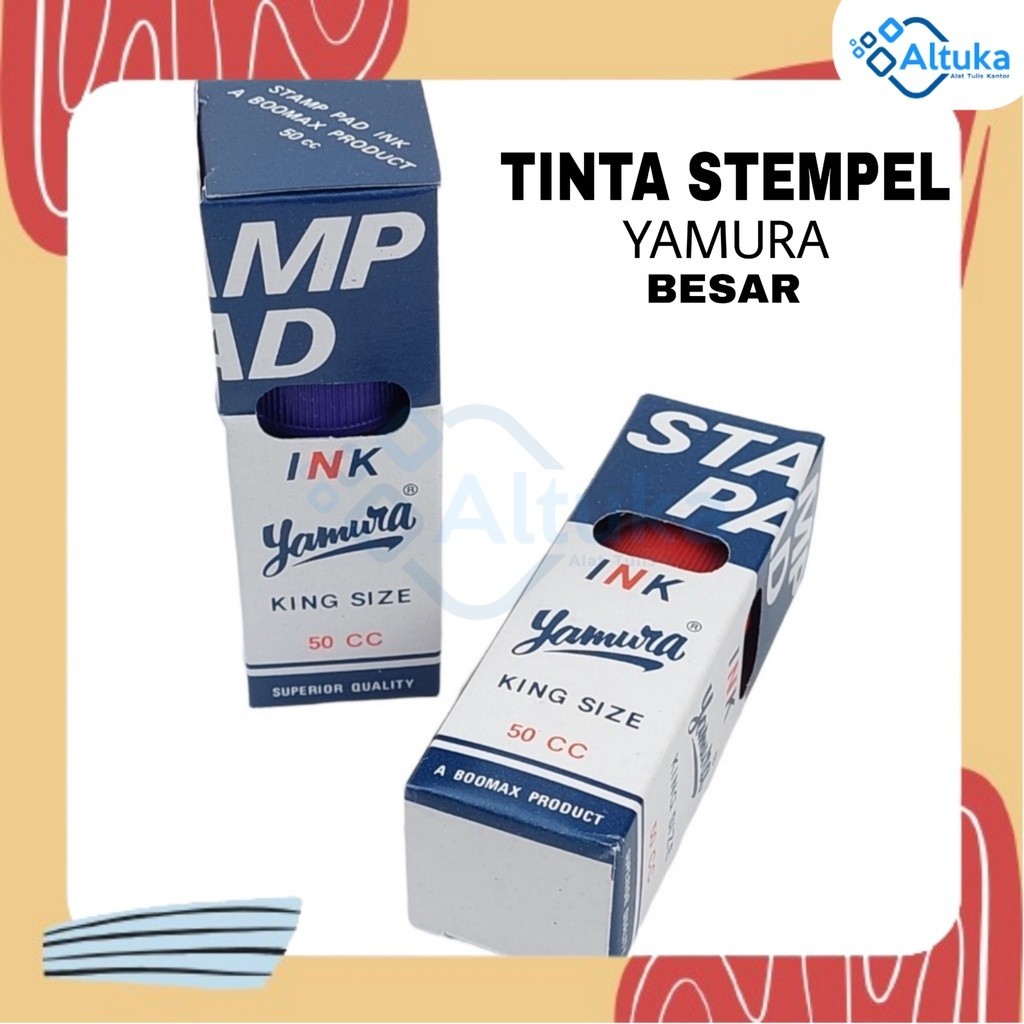 

Tinta Stempel / Refill Stampad Yamura Besar Dus Besar