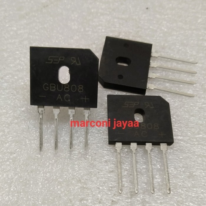 GBU 808 Dioda bridge 8A 800volt Spare Parts Electro Components