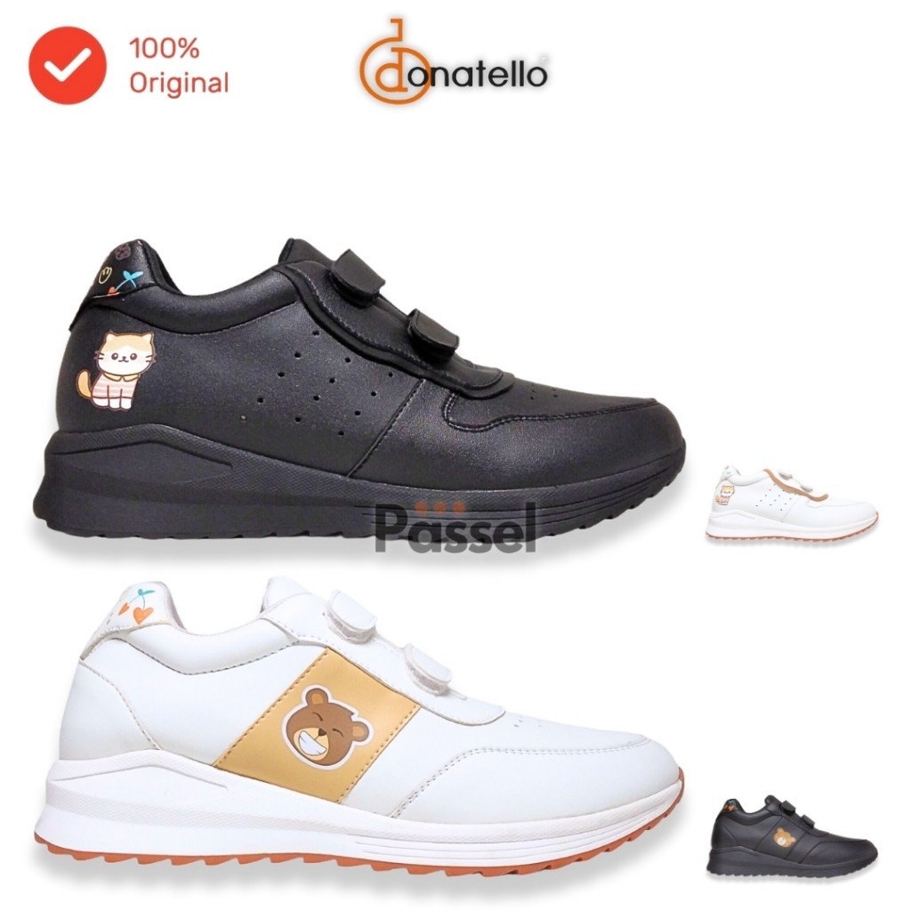 Passel x Donatello Sz. 36-41 Sepatu Sneaker Wanita Kasual | DE30601 / DE30602 / DE30603