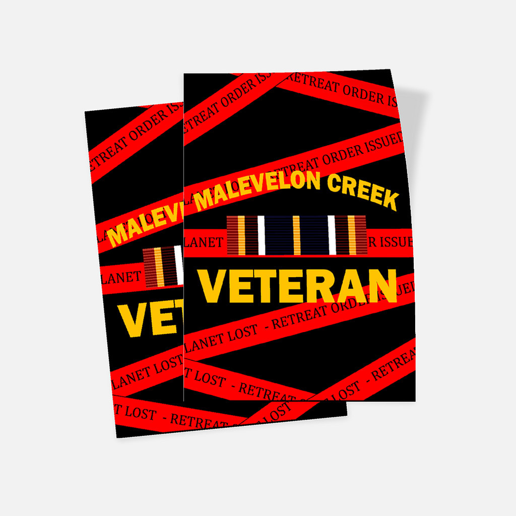 

Matte Sticker - Set of 2 Video Game - Helldivers 2 Malevelon Creek