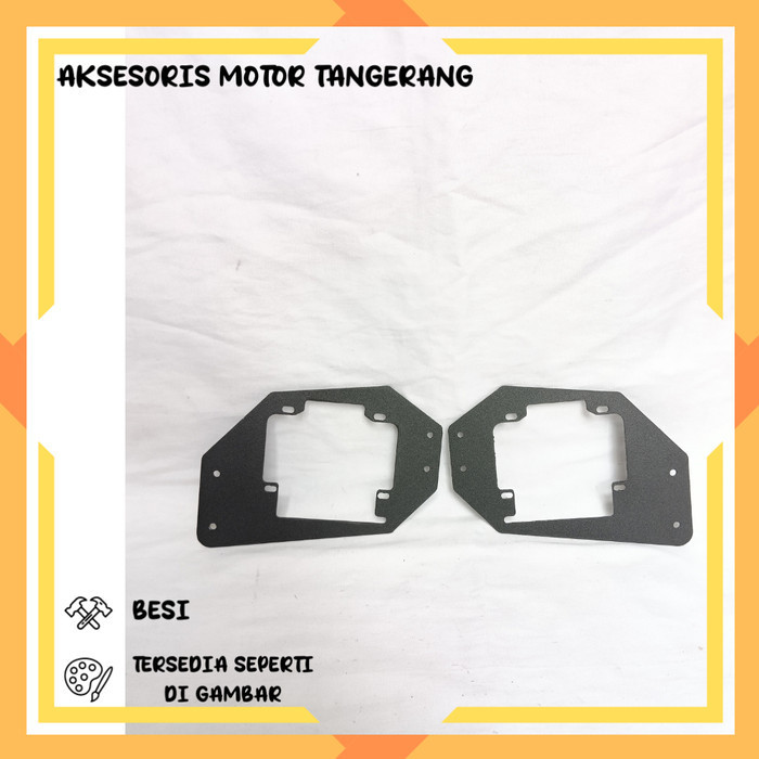 BRACKET BILED PROJIE R15V2 LAMPU AES KENZO VINYX CR7 2.5 INCH R 15 V 2