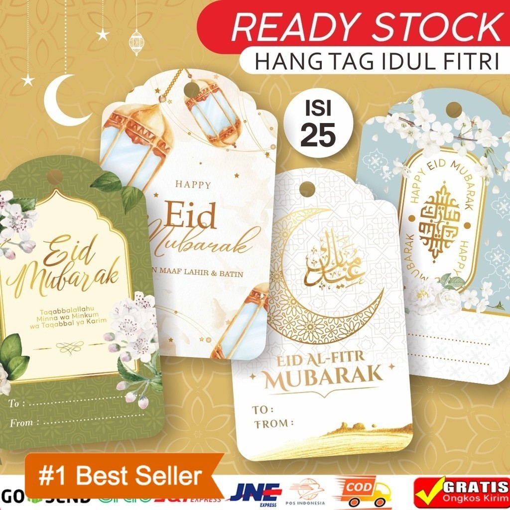 

HANGTAG LEBARAN RAMADHAN IDUL FITRI LABEL TAG PARCEL