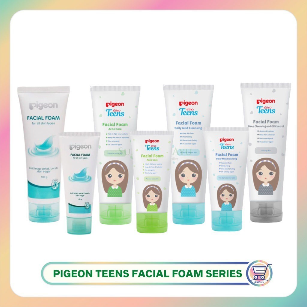 Pigeon Teens Facial Foam Series | Facial foam Pigeon Original