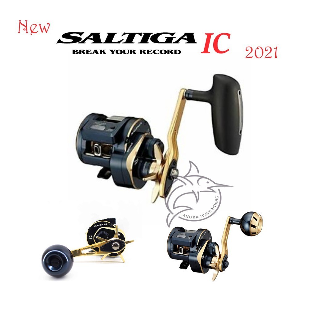 promo Daiwa Saltiga IC 2021 Reel Pancing Overhead OH Termurah Free Packing Jaminan Aman