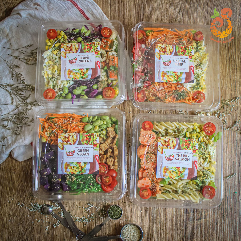 

Salad Sayur Fresh Diet Salad Bowl Saladpapa by Smoothiemama PAKET COMBO FAMILY Enak Murah Salad Sehat Healthy Salad