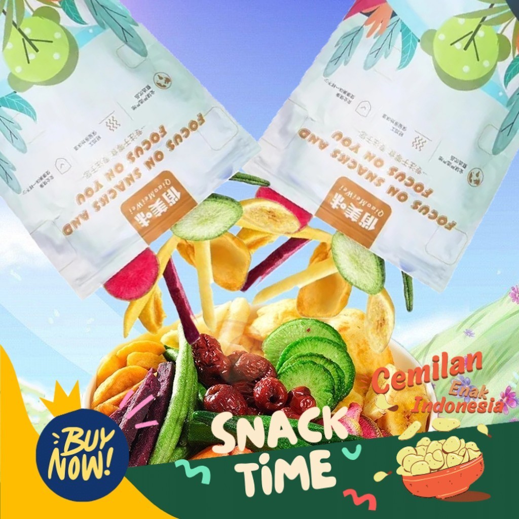 

Special Diskon (HALAL) Cemilan Snack Sayur Buah Kering | Dried Vegetable And Fruit | Snack Sehat Diet