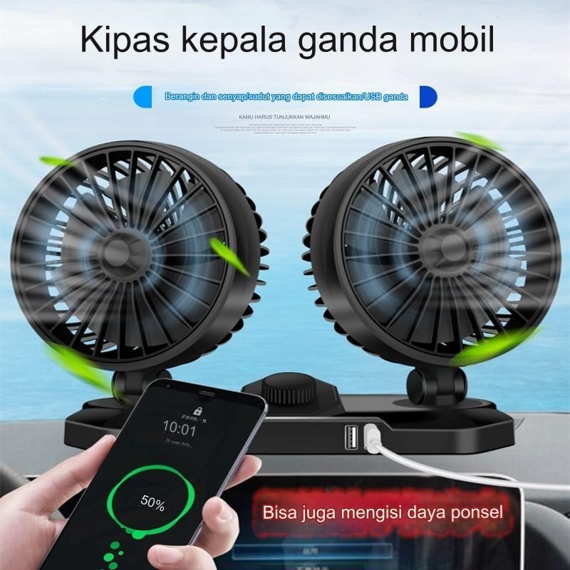 Kipas Angin Mobil/Kipas Angin Mobil/24V Truk 12V Pendingin Usb Mobil Kipas Elektrik Sunyi Mobil Kipa