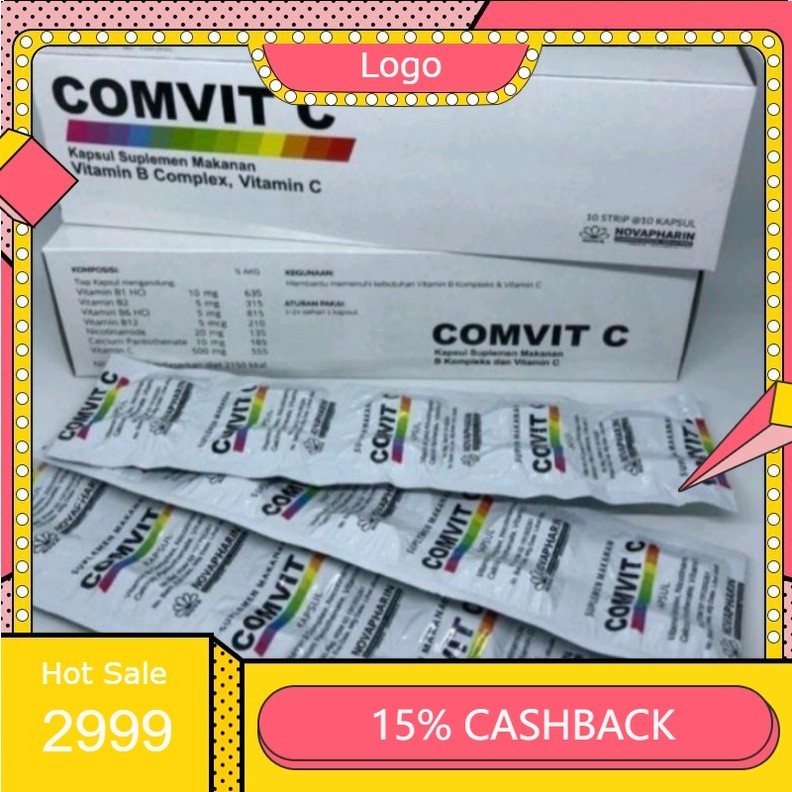 Comvit C vitamin b complex strip