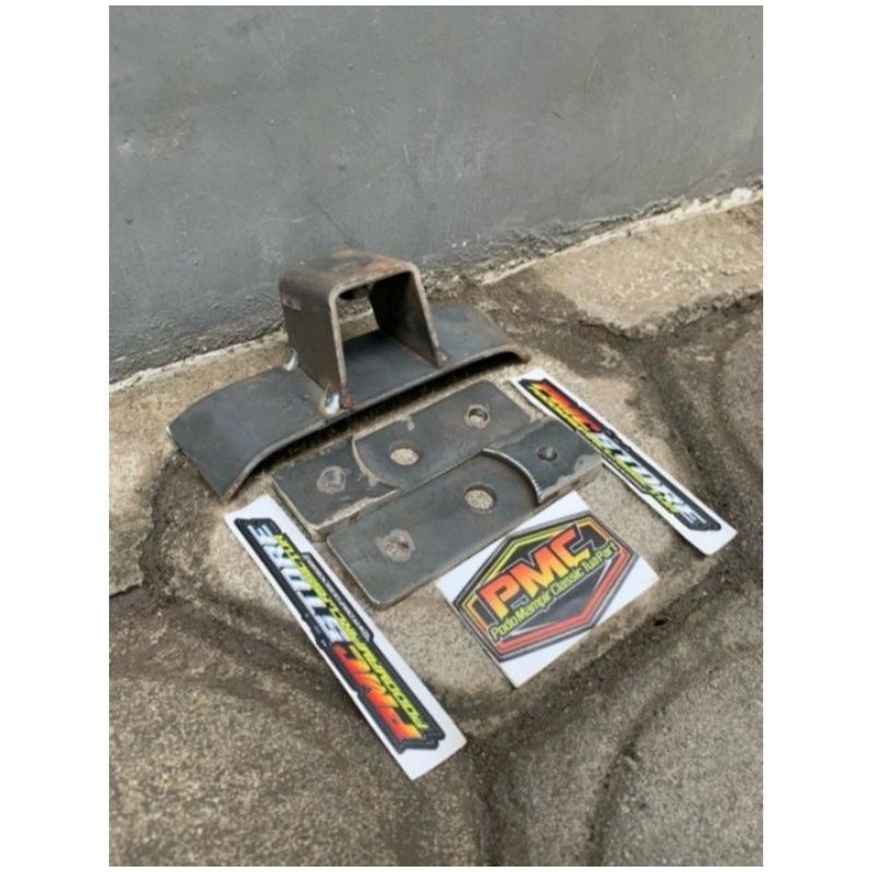 01 SAMBUNGAN BUNTUTAN RANGKA HONDA GL 100 GL100 PNP RANGKA CB  DUA  BODY SET PANGKON TANGKI