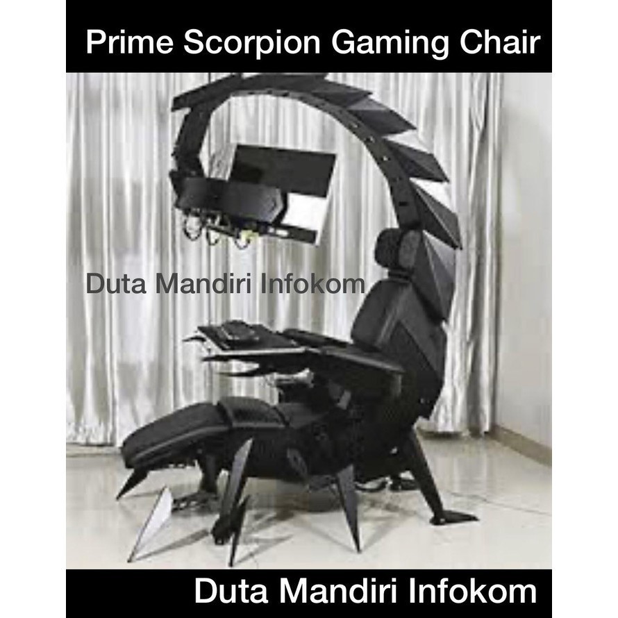 Prime Gaming Scorpion Gaming Chair Superior - Kursi Gaming