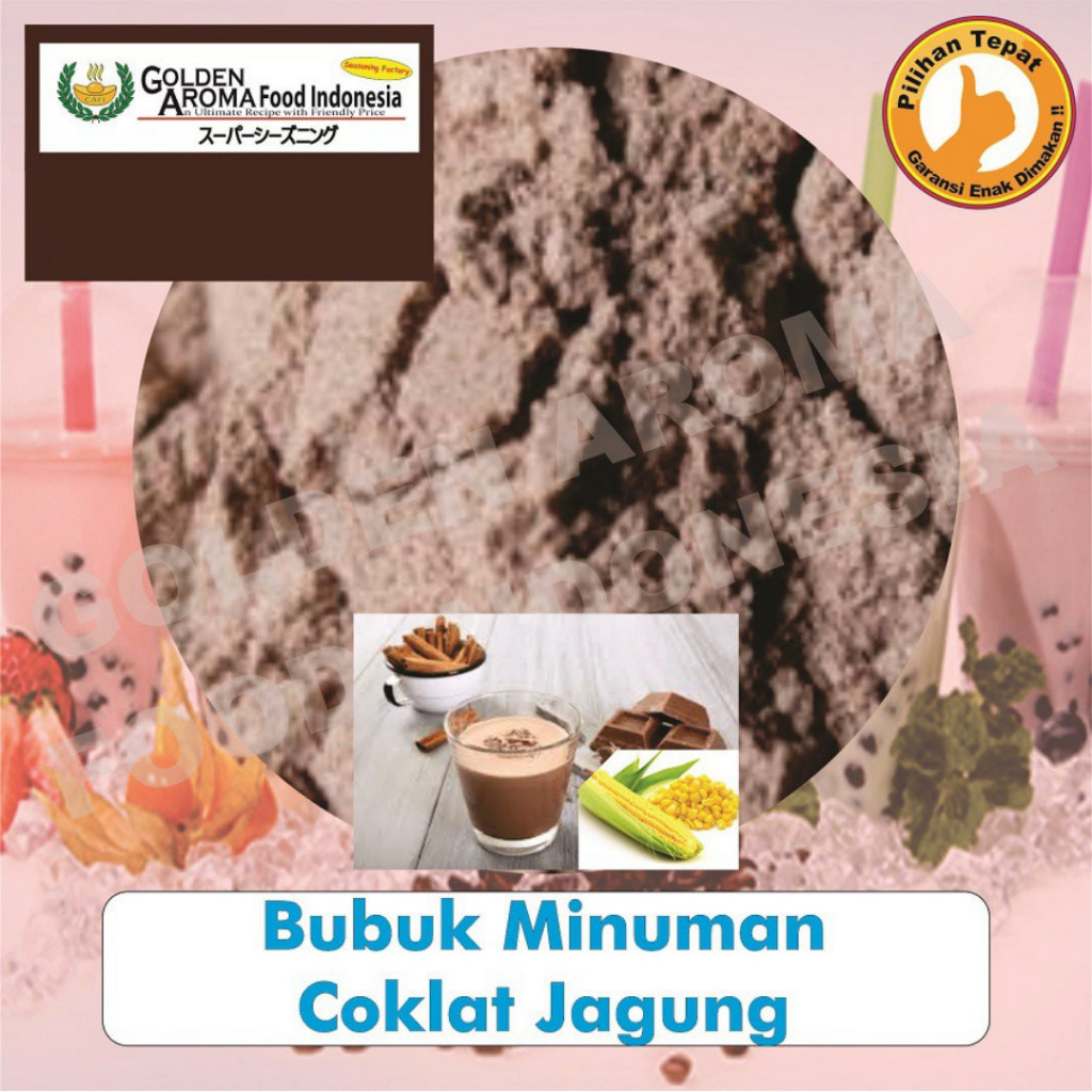 

Bubuk Minuman Coklat Jagung 1 Kg Corn Chocolate Drinking Powder Bumbu Tabur 1Kg Enak Murah Halal