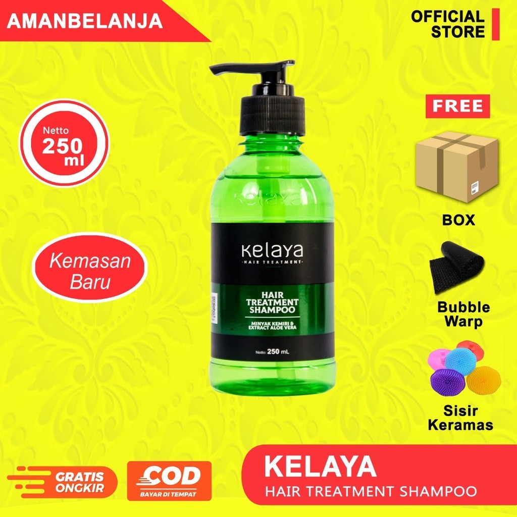 NEW ASLI     Kelaya Shampoo ORIGINAL Kelaya shampoo shampo kelaya penyubur penumbuh rambut rontok bo