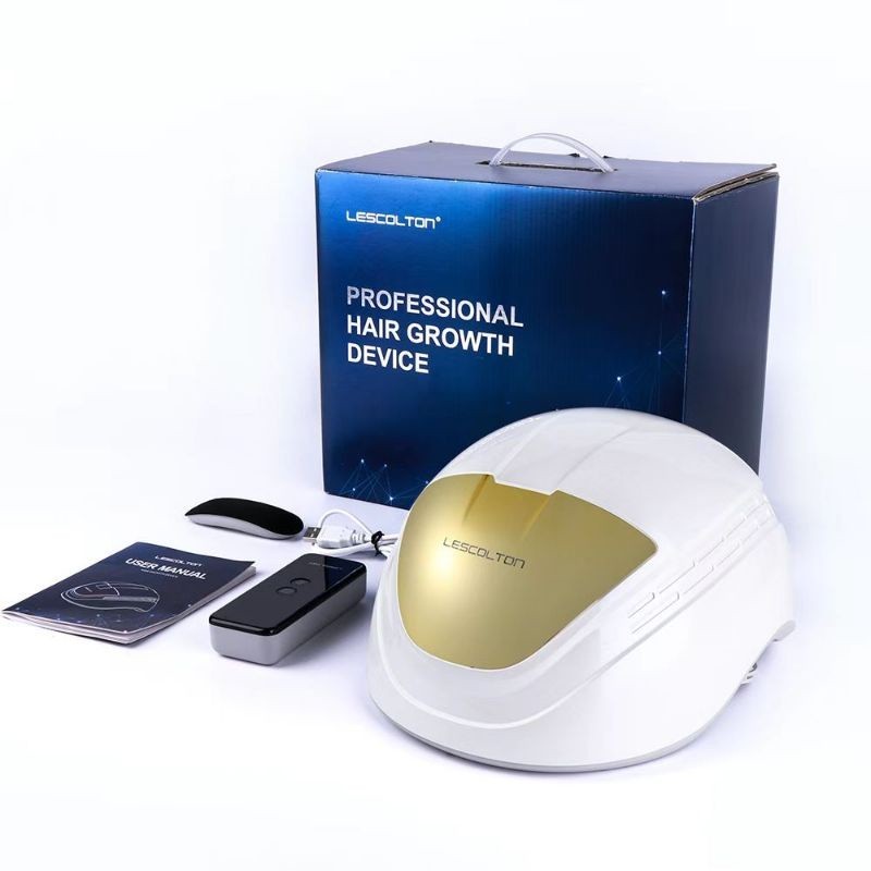 PROMO lescolton hair growth helmet LS-D620 lescolton infrared laser helm penumbuh rambut wireless RF