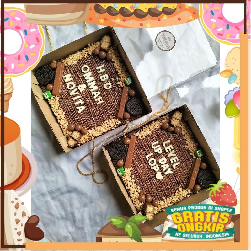 

Brownies Birthday/ Brownies Custom/ Brownies Dekor/ King J Snack