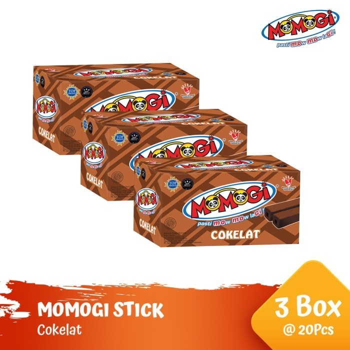 

Momogi Bundle 3 Stick Coklat 5gr 60 Pcs