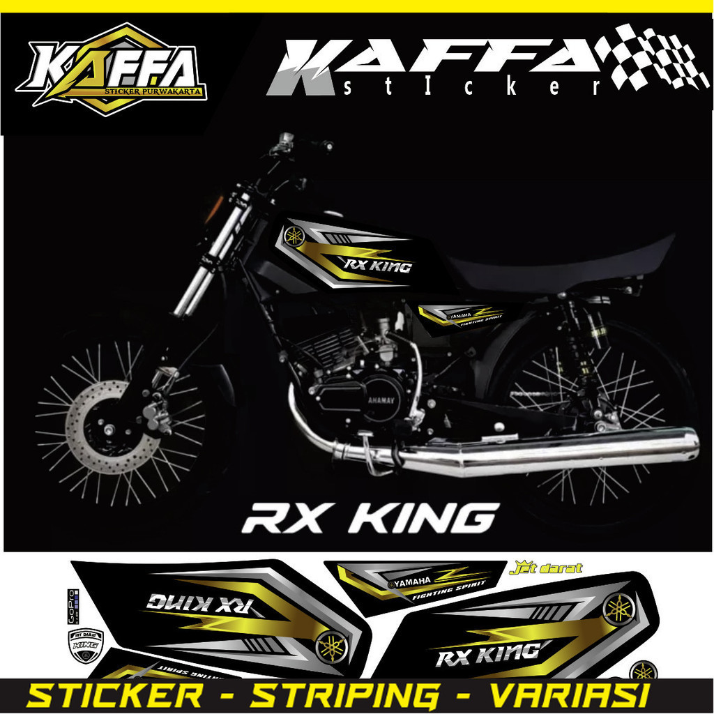 COD / Striping Rx King Variasi/ Stiker Rx King sticker variasi rx king STRIPING SIMPLE