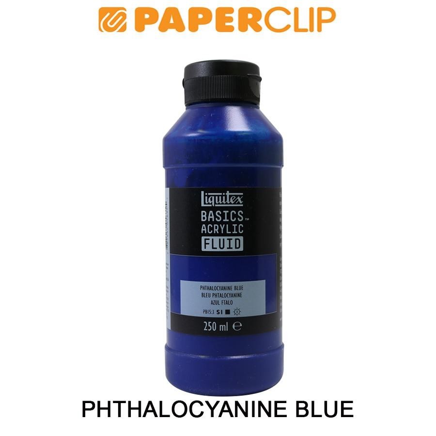

CAT AKRILIK / ACRYLIC FLUID LIQUITEX BASIC 118ML S1 8870435LQ PHTHALOCYANINE BLUE