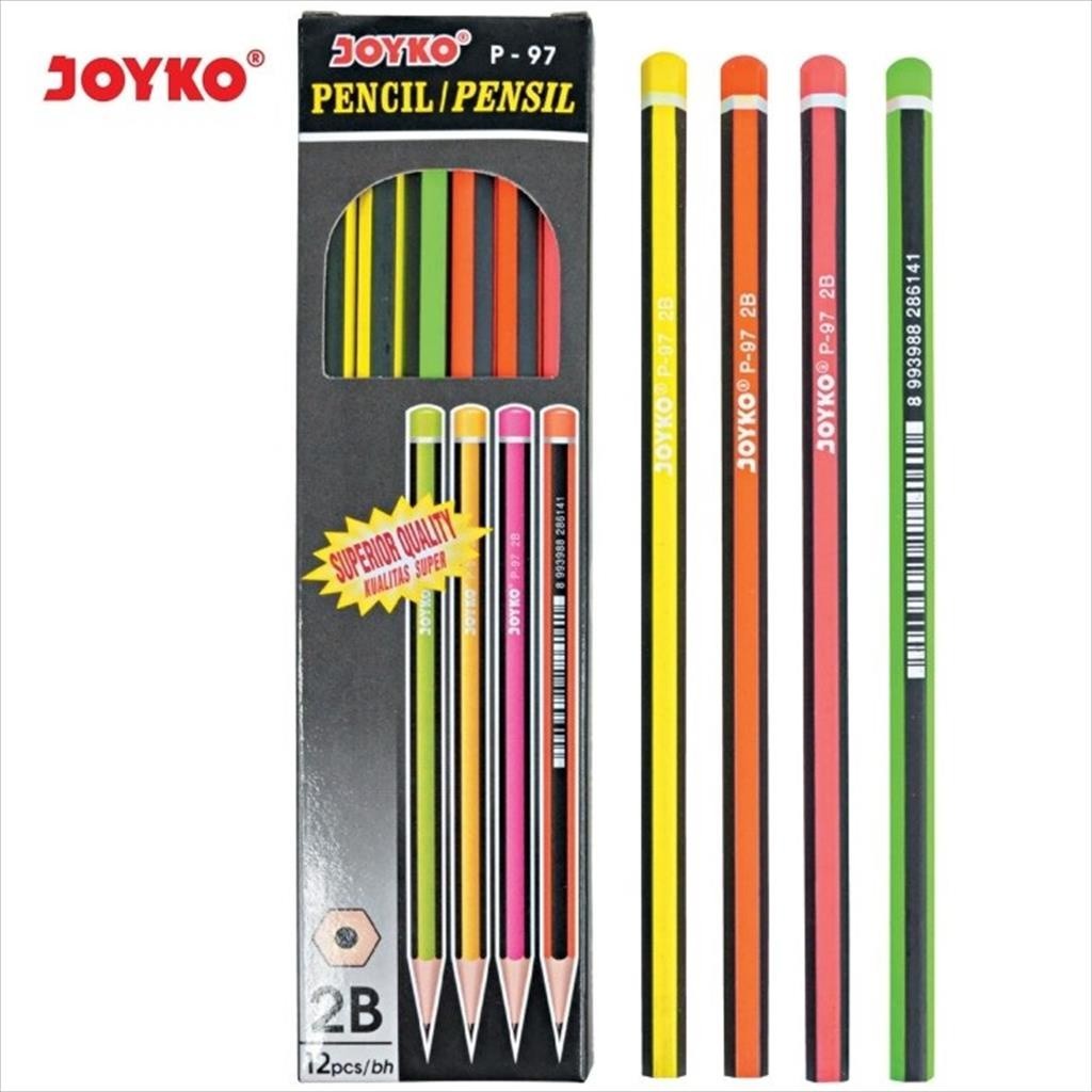

[ATK BRO] Pensil 2B P97 Joyko (12pcs)