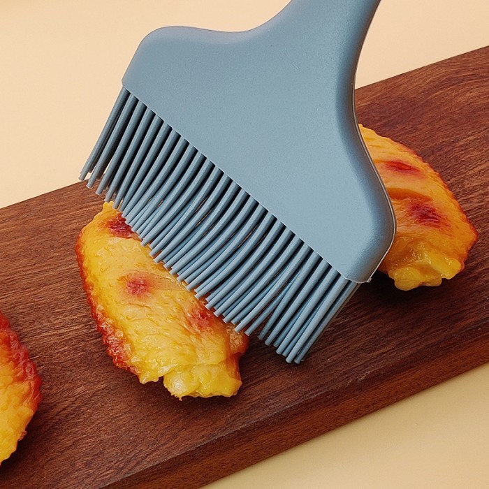 Kuas Silikon JUMBO Silicon Brush Kuas Mentega Kue Roti 9 cm - Merah