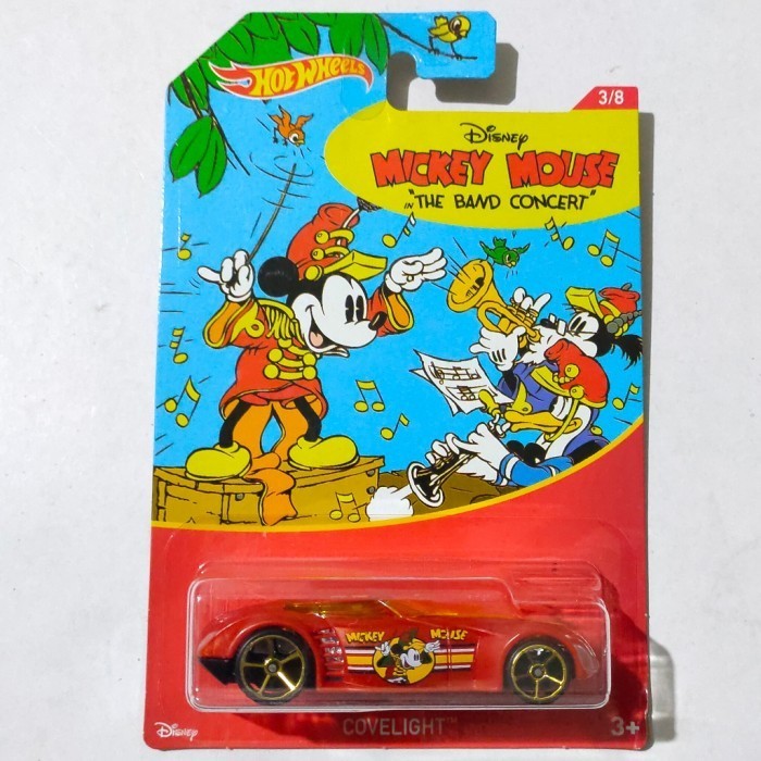 HW Hot Wheels Covelight merah Mickey Mouse 2018 -DD24