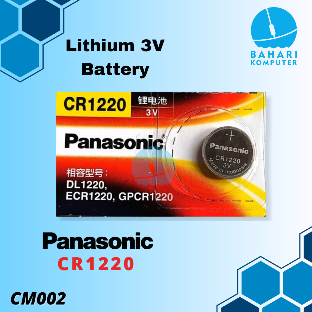 Baterai Cmos Panasonic CR1220