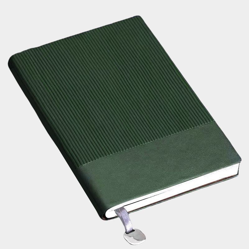 

Kualitas tinggi disesuaikan logo A5 Notebook lembut PU kulit penutup notebook bisnis dengan pita