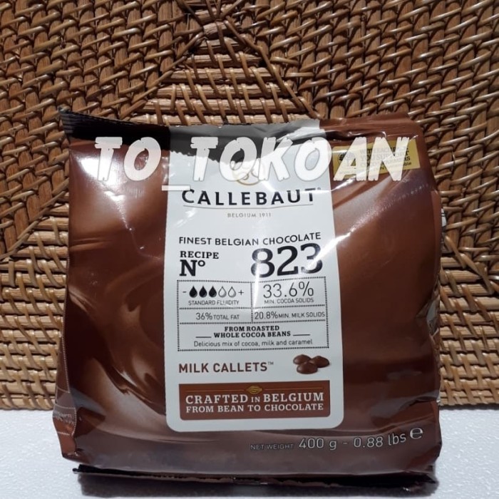 

CALLEBAUT BELGIAN CHOCOLATE MILK COCOA&CARAMEL | COKELAT SUSU CALLETS
