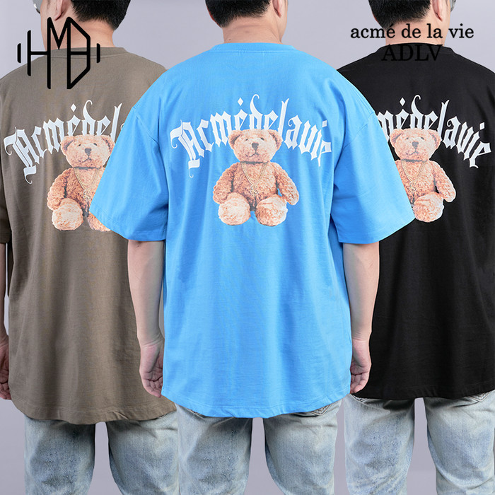ADLV Acme De La Vie Gold Chain Bear Doll Tee acmedelavie