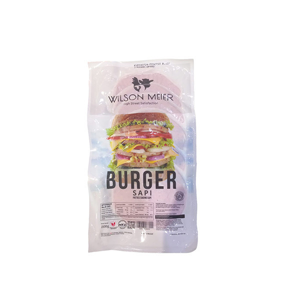 

WILSON MEIER BURGER SAPI 200 GR