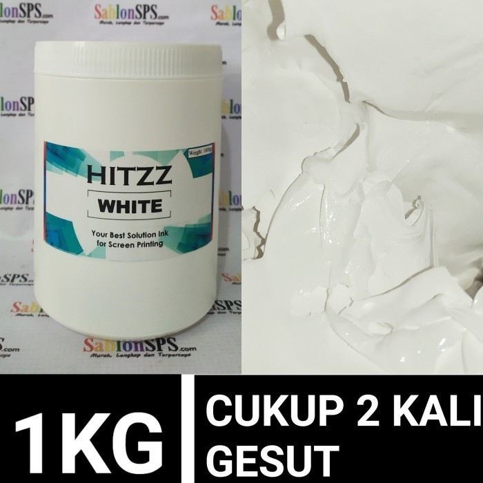 

TINTA PLASTISOL PUTIH DISTRO CLOTHING 1KG