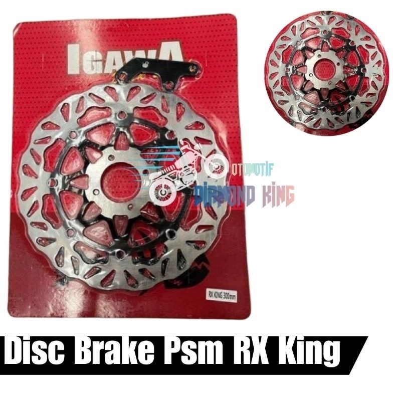 Disc Brake Psm Piringan Cakram Depan Lebar 300MM Model Psm Rx king Mxking Supra 125 Karisma Beat Jup