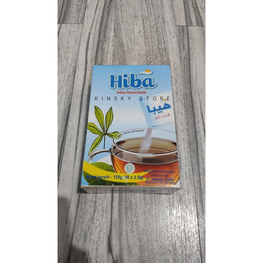 

Gula Rendah Kalori Hiba Utama