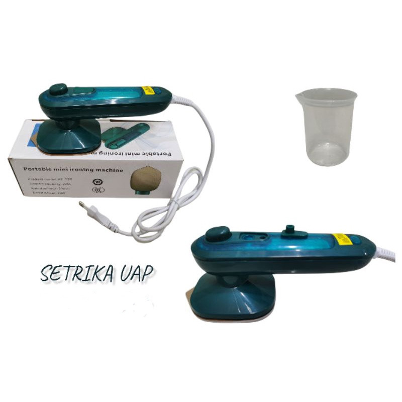 Setrika Uap Portable Travel Sederhana Minimalis 360 Derajat / Seterika Uap Listrik Terlarispas