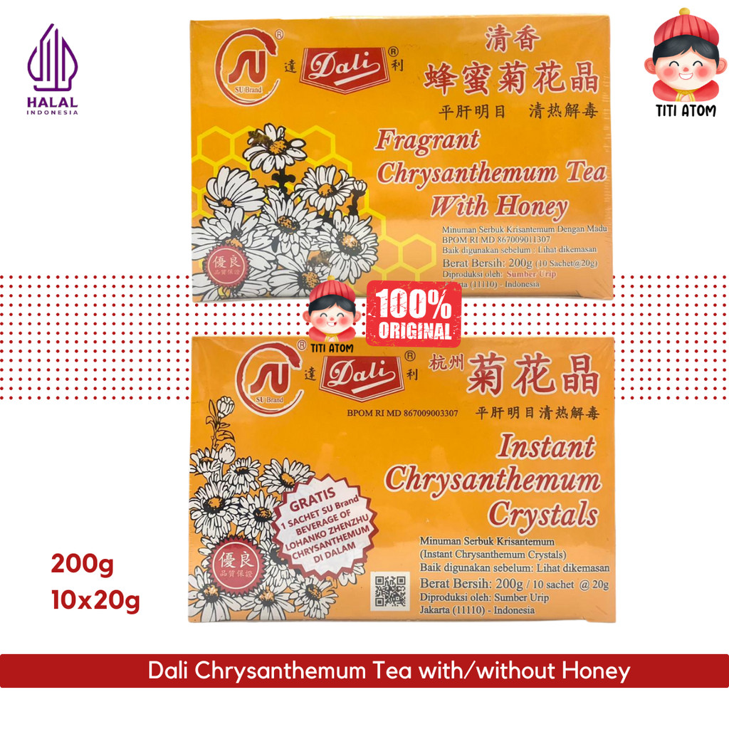 

Dali SU Chrysanthemum Tea Teh Cihwacing 200g