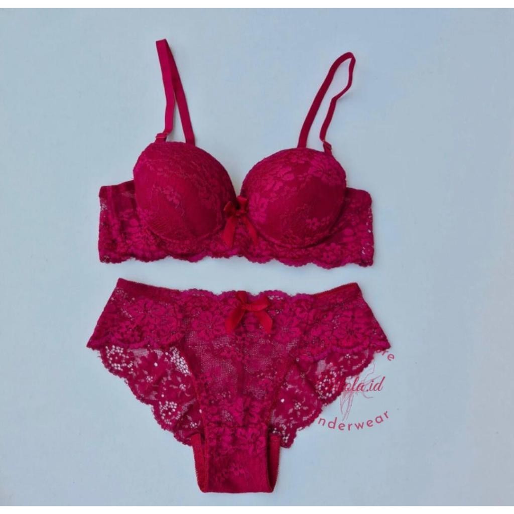 Hadiah Kado Khotanh Istri Pengantin 2In1 Sport Setelan Kutang Dan Celana Dalam Cwt Ibuibu Set Bra + 