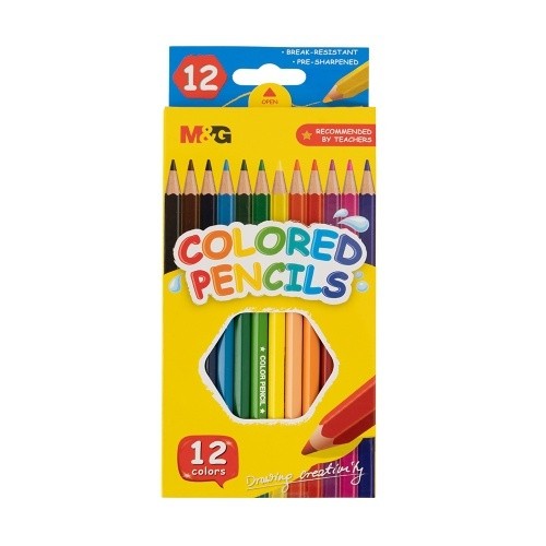 

M&G COLOUR PENCIL 12C 24C 36C 48C / PENSIL WARNA / MENGGAMBAR