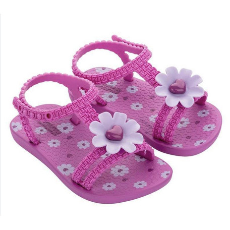 Sepatu Sandal Anak Perempuan Ipanema Detalhes Baby Lilac