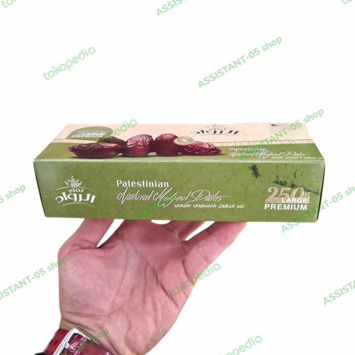 

AL-ROWAD Buah kurma medjool ASLI palestina premium 259gr