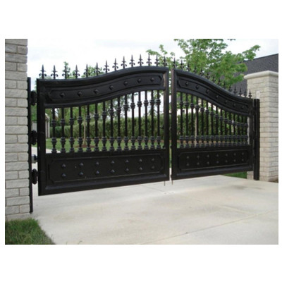 Reasonable Price  Wrought Iron Gate Accessories Iron Main Gate Designs Wrought Iron Gate
