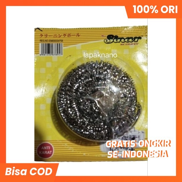 Spon Kawat Cuci Panci Anti Karat