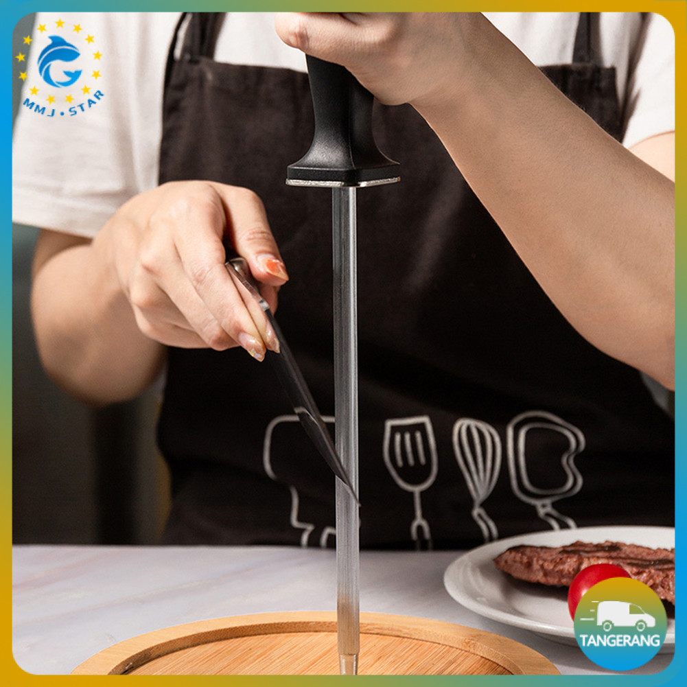 Asah Pisau Daging Stainless Steel /Stick Pengasah