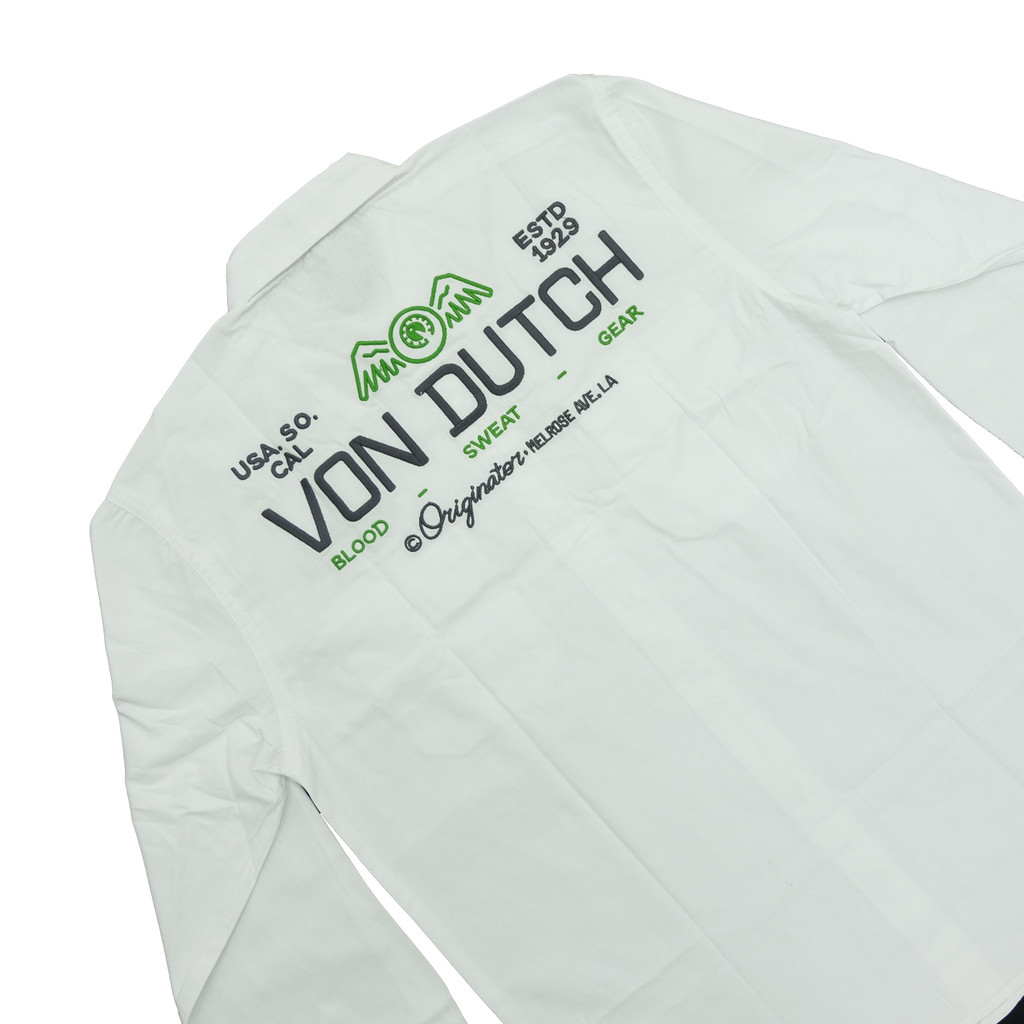 Von Dutch Workshirt  Longsleeve 1472 White