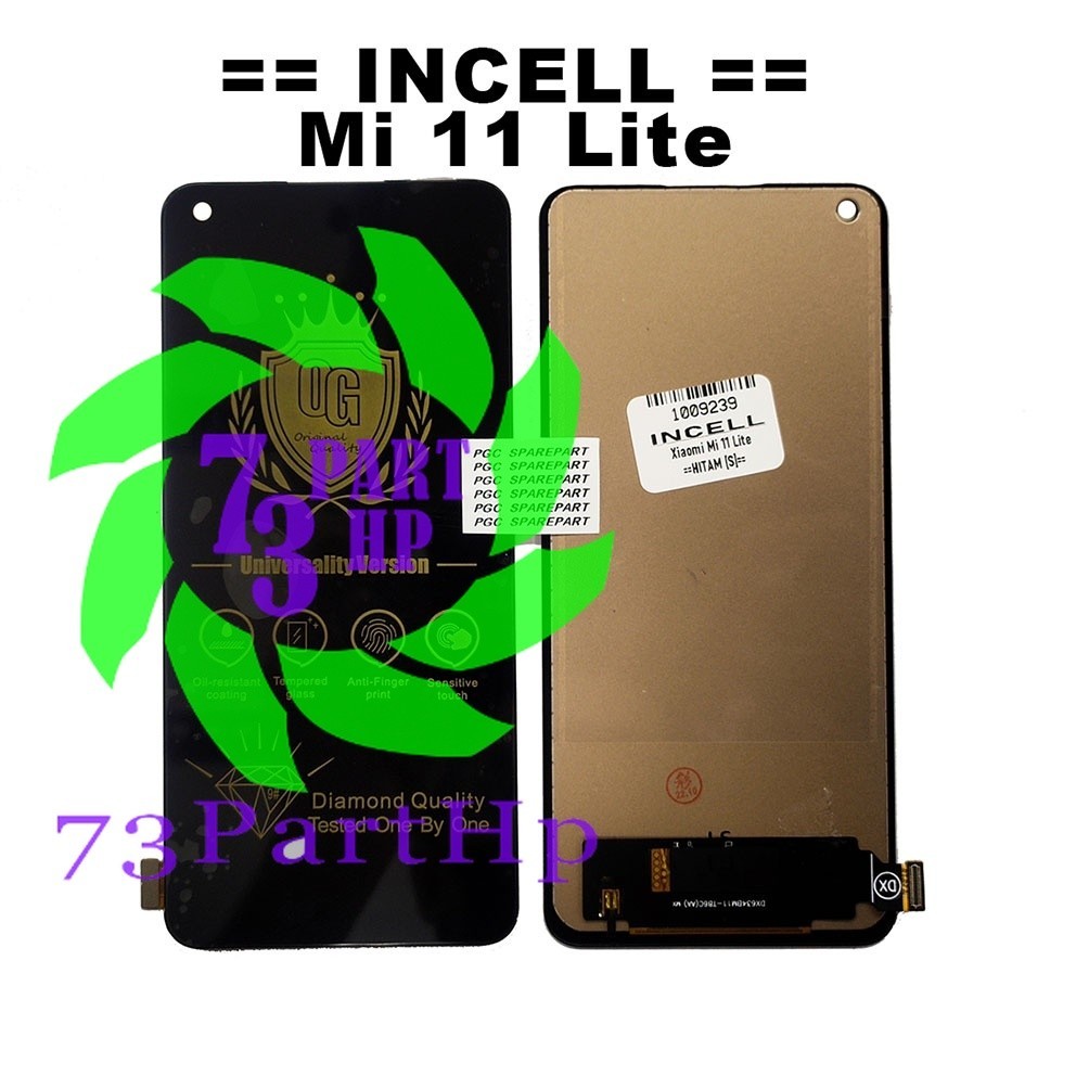 INCELL - LCD Touchscreen Fullset Xiaomi Mi 11 Lite / Mi11 Lite / Mi 11lite / Mi11lite - 73PartHp