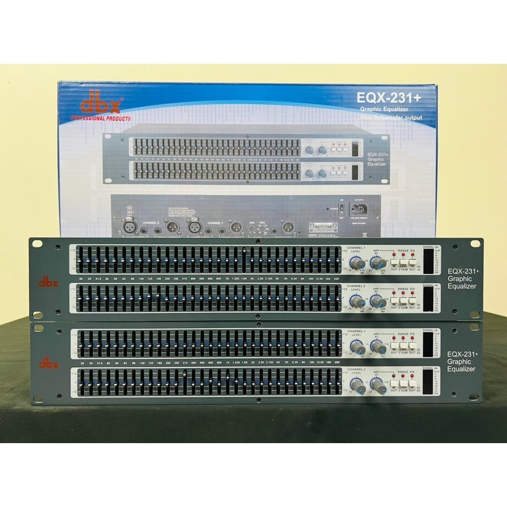 EQUALIZER DBX EQX231+ / DBX EQX-231+Sub / DBX eqx-231+/ DBX eqx231  Subwoofer