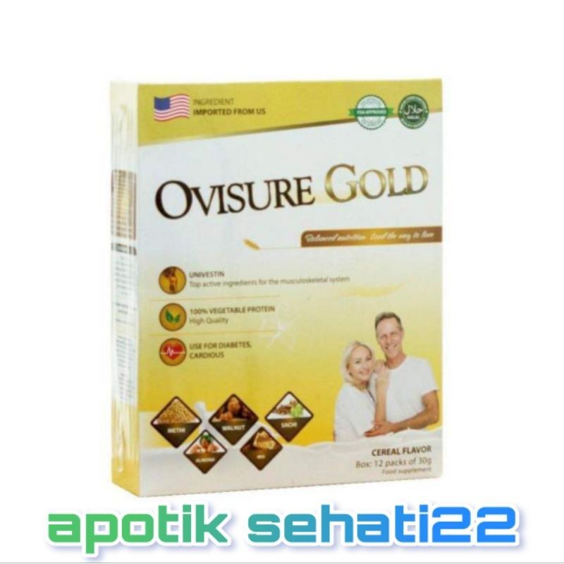 

PROMO 2.2 Ovisure gold milk 100% asli original susu nyeri sendi tulang syaraf otot bpom 12sachet