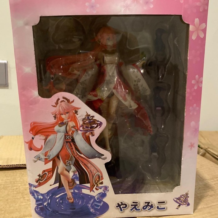 Vincent Figure Yae Miko PVC Genshin Impact Pajangan Anime